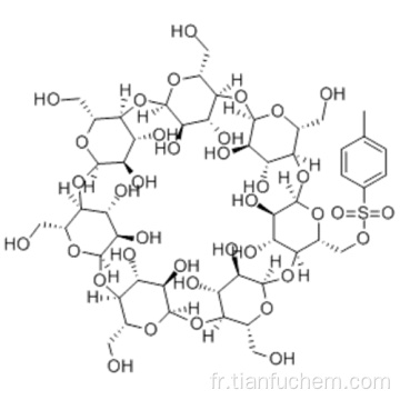 Mono-6-0- (p-toluènesulfonyl) -bêta-cyclodextrine CAS 67217-55-4